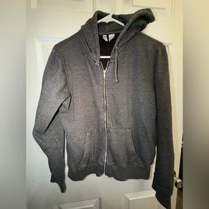 Gray Hoodie zip up